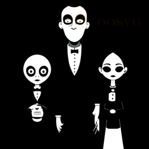 african american addams family svg 1